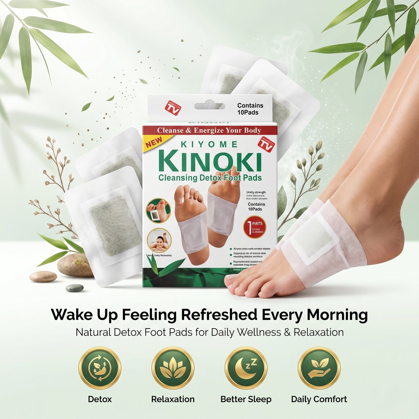Kinoki Cleansing Detox Foot Pads
