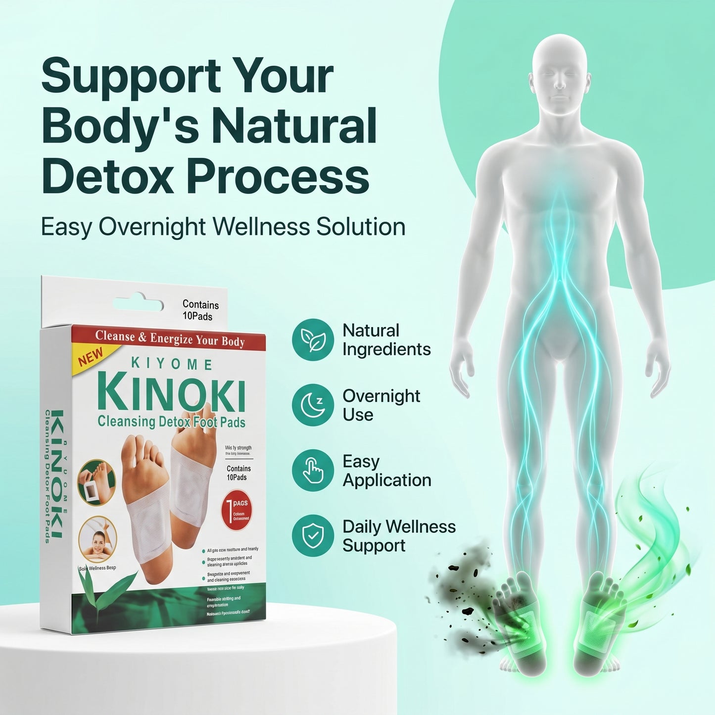 Kinoki Cleansing Detox Foot Pads